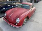 1958 Porsche 356A Red manual transmission