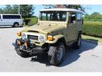 1974 Toyota Land Cruiser FJ40 Tan Satin