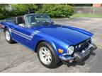 1975 Triumph TR6 Viper Blue