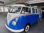 1976 Volkswagen Bus Blue White