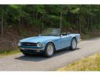 1975 Triumph TR6 Light Blue