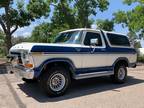 1978 Ford Bronco Blue SUV