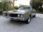 1969 Oldsmobile 442 Holiday Coupe Manual Palomino Gold