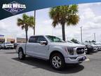 2023 Ford F-150 White, 766 miles