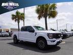 2023 Ford F-150 White, 853 miles