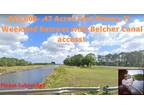 $15,000- .47 Acres in Fort Pierce, FL Waterfront to Belcher Canal!!