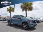 2023 Ford F-150 Blue, 1353 miles