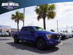 2023 Ford F-150 Blue, 1988 miles