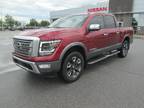 2021 Nissan Titan Red, 32K miles