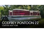 22 foot Godfrey Pontoon 22