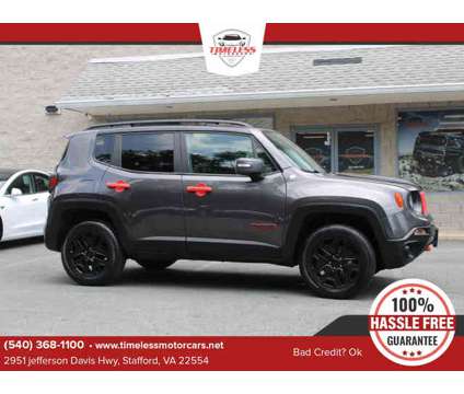 2018 Jeep Renegade for sale is a Grey 2018 Jeep Renegade Car for Sale in Stafford VA