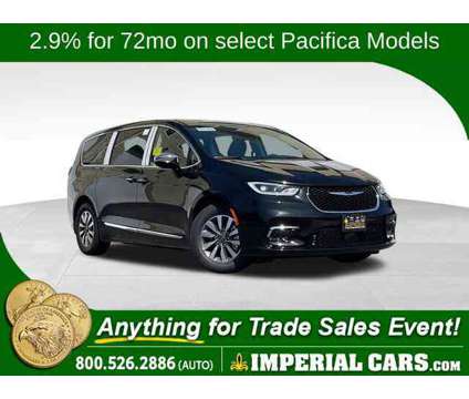 2023 Chrysler Pacifica Hybrid Limited is a Black 2023 Chrysler Pacifica Car for Sale in Mendon MA