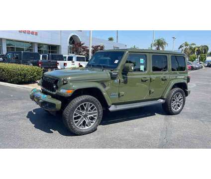 2024 Jeep Wrangler 4xe High Altitude is a Green 2024 Jeep Wrangler Car for Sale in Cerritos CA