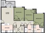 Four Pointe Apartments - 3 Bedroom, 2 Bath, Accessible