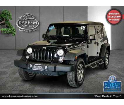 2018 Jeep Wrangler JK Unlimited Rubicon is a Black 2018 Jeep Wrangler Car for Sale in Sacramento CA