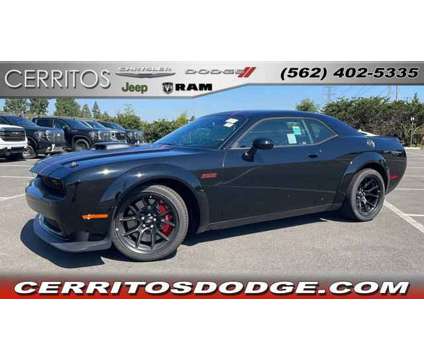 2023 Dodge Challenger R/T Scat Pack Widebody is a Black 2023 Dodge Challenger R/T Car for Sale in Cerritos CA