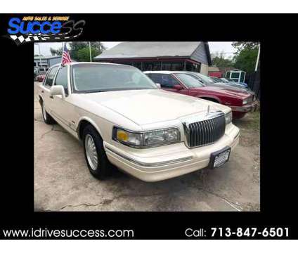 1997 Lincoln Town Car for sale is a Tan 1997 Lincoln Town Car Car for Sale in Houston TX
