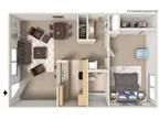 River Oaks - One Bedroom 618 Sq Ft