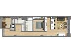 Residences at Halle - Suite Style 04 - 1 Bedroom 1.5 Baths with Den