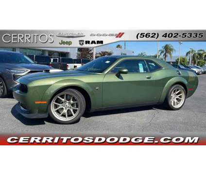 2023 Dodge Challenger R/T Scat Pack Widebody is a Green 2023 Dodge Challenger R/T Car for Sale in Cerritos CA