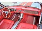 1966 Ford Mustang GT Convertible 289 Silver Red
