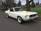 1968 Ford Mustang 428 Cobra Jet V8 Fastback Manual