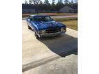 1971 Chevrolet Chevelle SS Blue with Black Racing Stripes