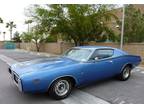 1971 Dodge Charger Super Bee Blue Manual