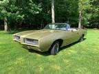 1968 Pontiac GTO V8 Gold Convertible