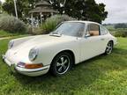 1966 Porsche 912 Manual Light Ivory White Coupe