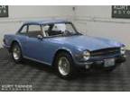1975 Triumph TR-6 1975 TRIUMPH TR6. FRENCH BLUE. FOUR-SPEED FACTORY OVERDRIVE