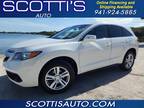 2014 Acura RDX LUXURY SUV~ WHITE DIAMOND/ BEIGE LEATHER~ 1-OWNER~ 6 CYL~ AUTO~