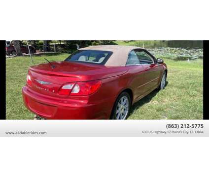 2008 Chrysler Sebring for sale is a Red 2008 Chrysler Sebring Car for Sale in Haines City FL
