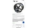 17” Set of 4 VMS Racing Wheels And Nitto Tires