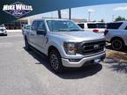 2023 Ford F-150 Silver, 1976 miles