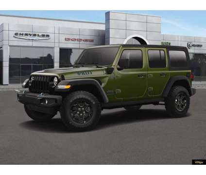 2023 Jeep Wrangler 4xe is a Green 2023 Jeep Wrangler Car for Sale in Horsham PA