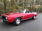 1969 Chevrolet Camaro Convertible Red