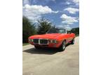 1969 Pontiac Firebird Orange Convertible