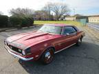 1968 Chevrolet Camaro Manual Red Super Sport