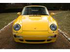 1996 Porsche 911 Turbo Coupe Yellow Manual