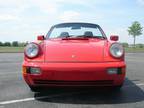 1990 Porsche 911 Cabriolet Guards Red