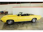 1969 Mercury Cougar Yellow Convertible