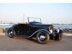 1929 Ford Model A Roadster Double Jet Black