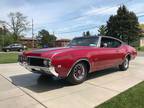 1969 Oldsmobile Cutlass 442 Red Coupe