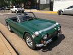 1968 Triumph TR250 Black Convertible Green