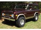 1970 Ford Bronco Manual SUV