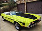 1972 Ford Mustang Convertible Bright Lime