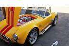 1965 Shelby Cobra 427 Manual Aluminum Yellow Red Stripe