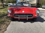 1956 Chevrolet Corvette Manual Red Convertible