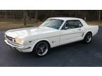 1966 Ford Mustang White Coupe Manual